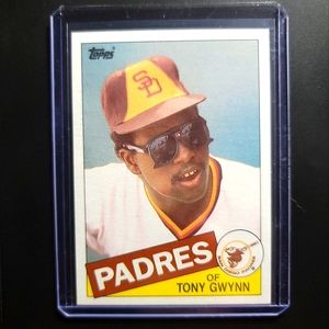 1985 Topps Tony Gwynn HOF #660 Baseball Card